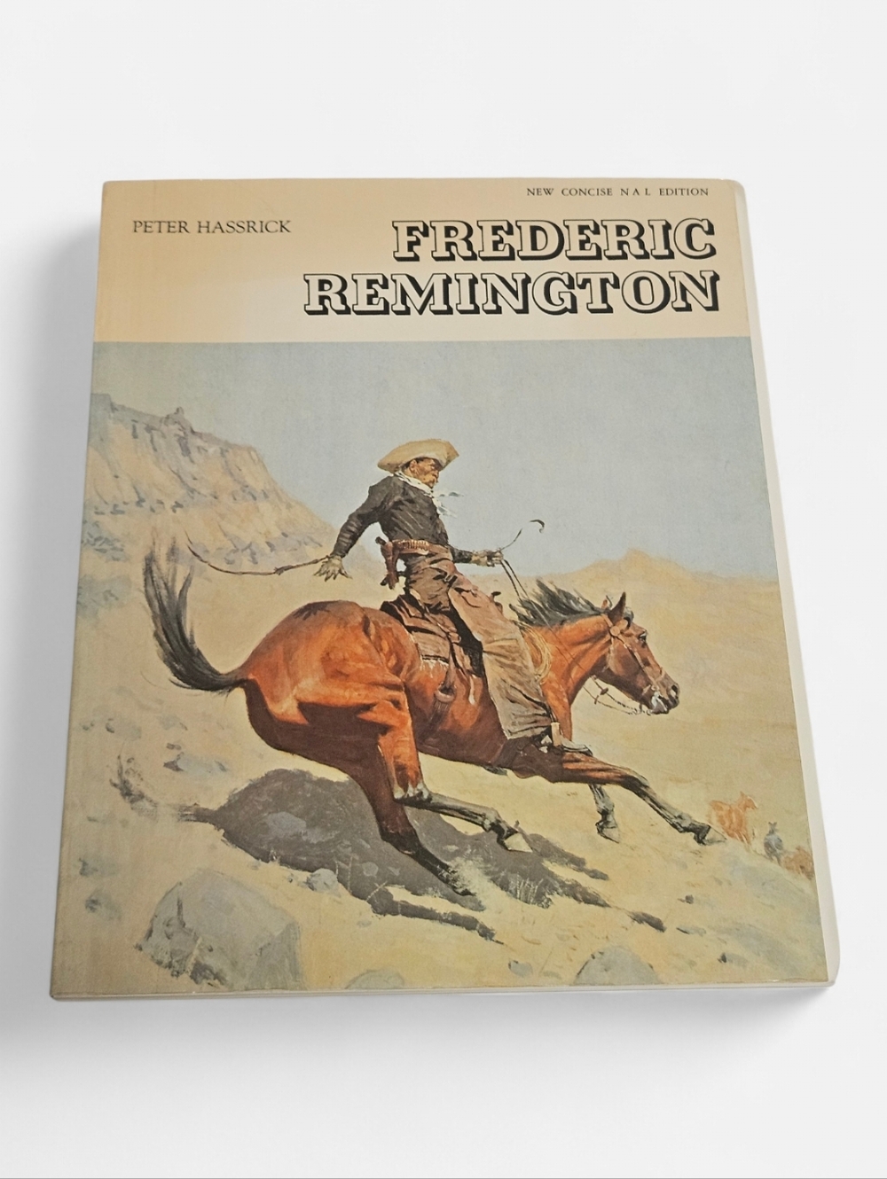 Frederic Remington Art Book 1975- Soft Cover